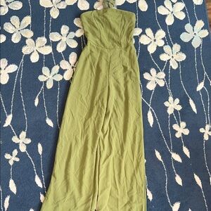 Wild Fable Women’s XXS - Olive Green Wide-Leg Jumpsuit